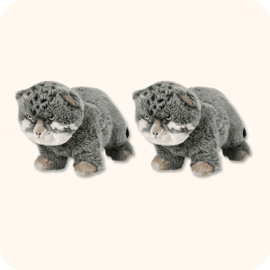 Pallas Cat Plush 2PCS