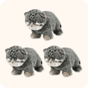 Pallas Cat Plush 3PCS