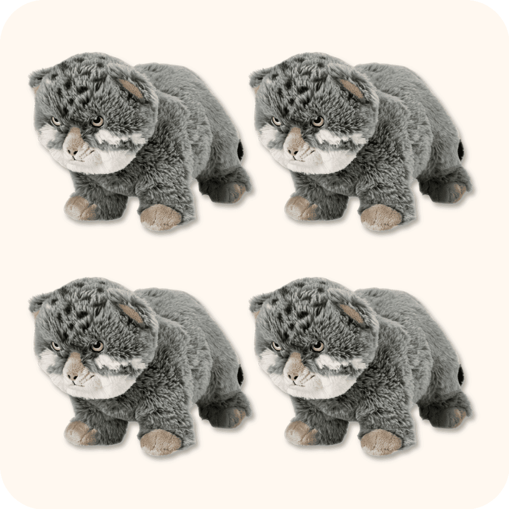 Pallas Cat Plush 4PCS Pallas Cat Plush 4PCS